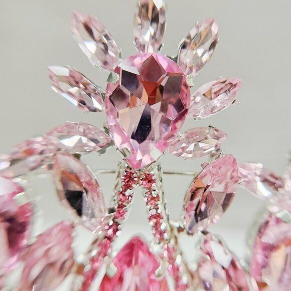 Pink Wedding Crown, Royal Princess Crown, Homecoming Prom, Quinceanera Crown